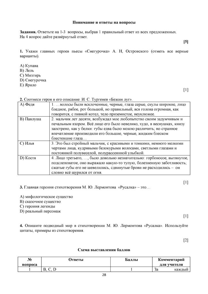 ТС_СОЧ_ОШ_Русская литература_6 класс_2021-2022_1-4 четверти(27)